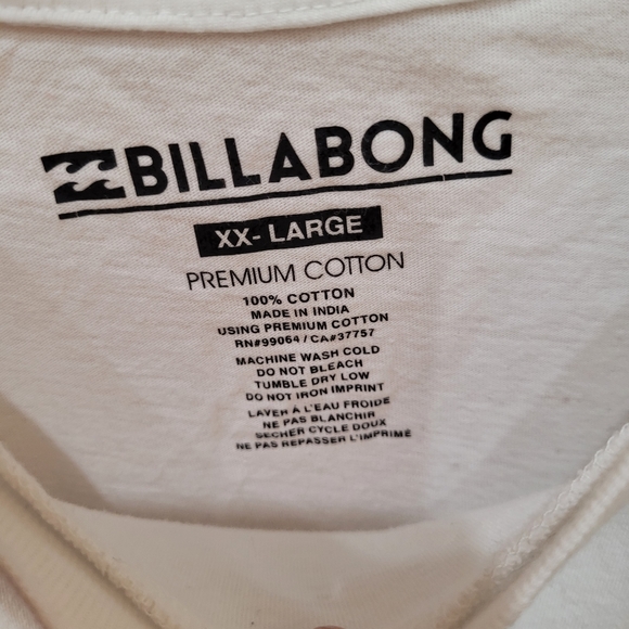 BILLABONG - Men's Tank, Size XX-L - Picture 2 of 2